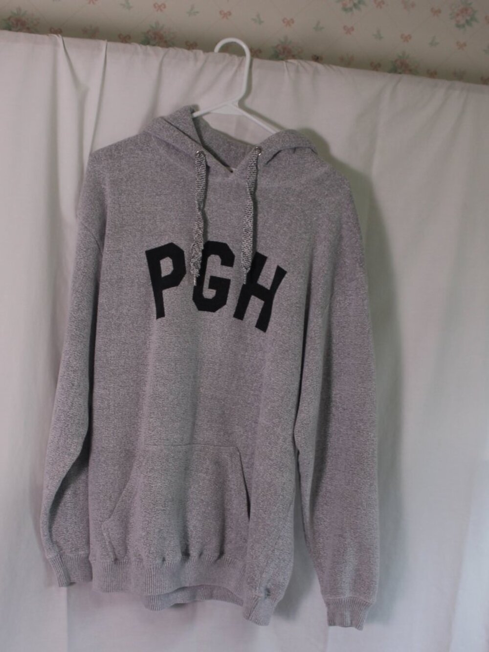Pacific & Co. Pittsburgh PGH Hoodie Sweatshirt / Sweater, Unisex Men's Large